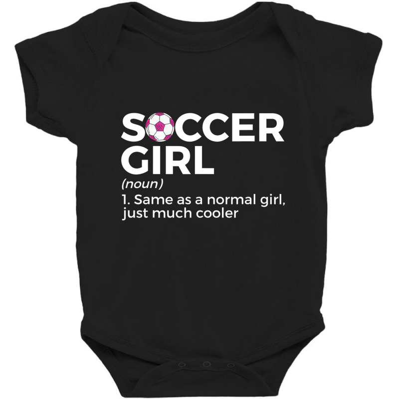 Soccer Girl Definition T Shirt Baby Bodysuit by validokel | Artistshot