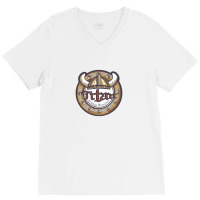 College Junior Ice Hockey V-neck Tee | Artistshot