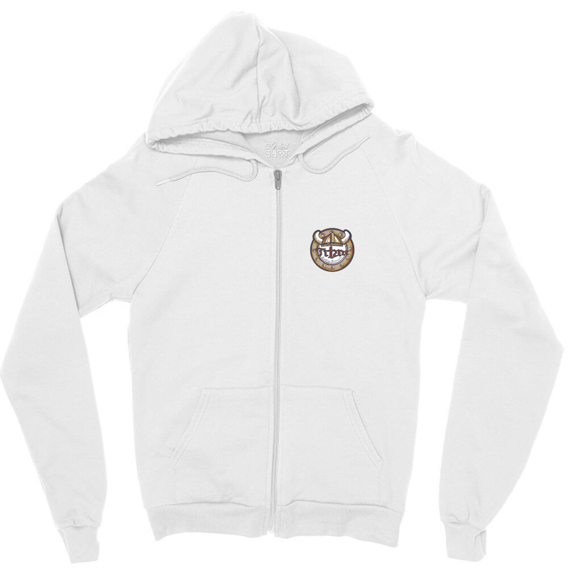 College Junior Ice Hockey Zipper Hoodie | Artistshot