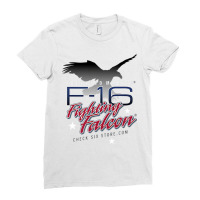 F 16 Fighting Falcon Viper Defending Liberty T Shi Ladies Fitted T-shirt | Artistshot