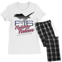 F 16 Fighting Falcon Viper Defending Liberty T Shi Women's Pajamas Set | Artistshot