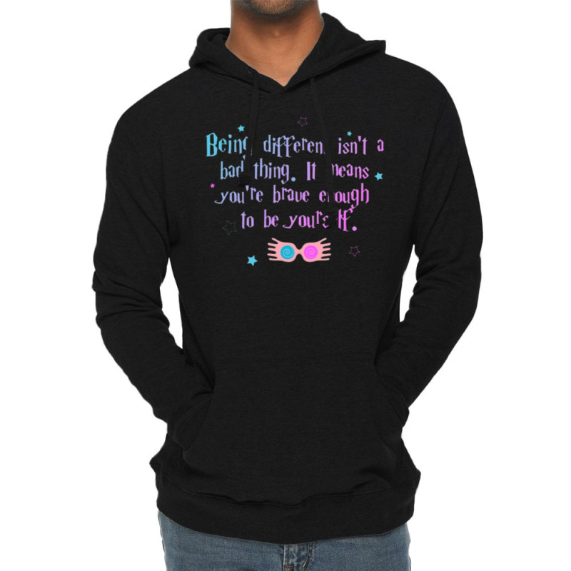 Being Different Is No Bad Thing  21 Lightweight Hoodie by laphammerlox | Artistshot