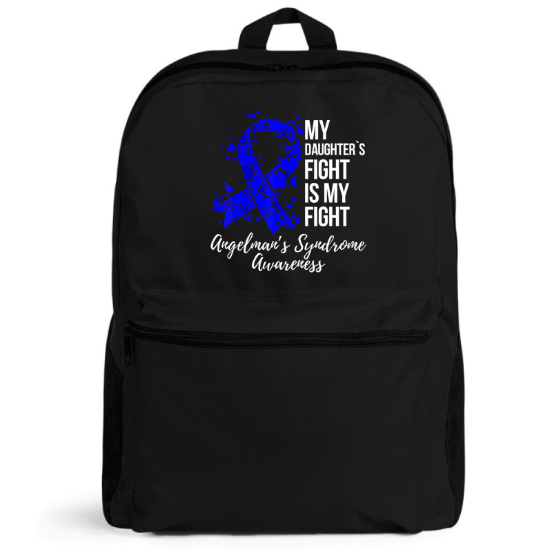 My Daughterâ€™s Fight Is My Fight Angelman Sy Backpack | Artistshot