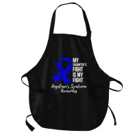 My Daughterâ€™s Fight Is My Fight Angelman Sy Medium-length Apron | Artistshot