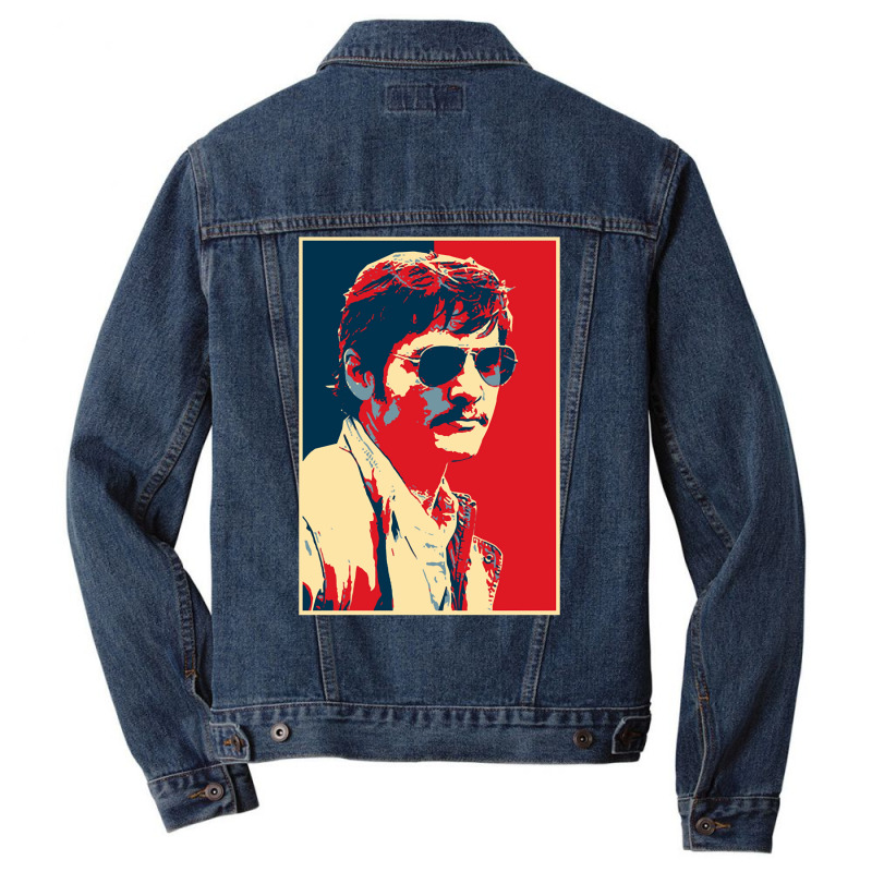 Special Present Illustration Pop Art Pedro Vintage Men Denim Jacket by jaymeeadanicz | Artistshot