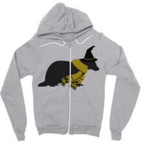 Badger For Yellow Magic Zipper Hoodie | Artistshot