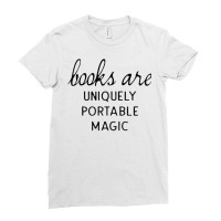 Books Are Magic Ladies Fitted T-shirt | Artistshot