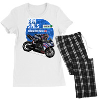 Motorcycle Ben Spies   2009 Donington Park Women's Pajamas Set | Artistshot