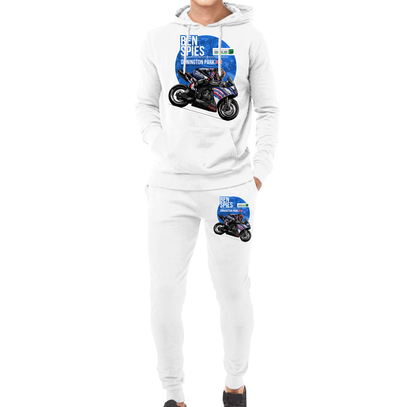 Motorcycle Ben Spies   2009 Donington Park Hoodie & Jogger set by rouassbielln | Artistshot