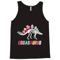 Funny Eggasaurus Stegosaurus Egg Dinosaur Happy Ea Tank Top | Artistshot