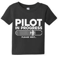 Pilot Art Men Women Airline Future Pilot Aviation  Baby Tee | Artistshot