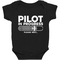 Pilot Art Men Women Airline Future Pilot Aviation  Baby Bodysuit | Artistshot