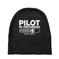 Pilot Art Men Women Airline Future Pilot Aviation  Baby Beanies | Artistshot