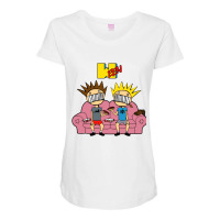 Boogvis And Boog Head Maternity Scoop Neck T-shirt | Artistshot