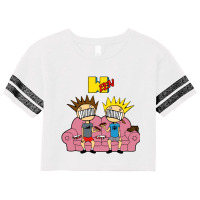 Boogvis And Boog Head Scorecard Crop Tee | Artistshot