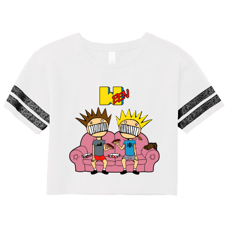 Boogvis And Boog Head Scorecard Crop Tee by Jas Jus Art | Artistshot