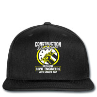 Civil Engineers Need Heroes Too Construction Elect Printed Hat | Artistshot