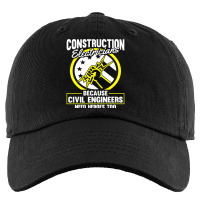 Civil Engineers Need Heroes Too Construction Elect Kids Cap | Artistshot