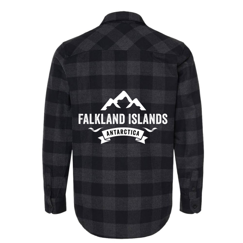 Falkland Islands Antarctica T Shirt Flannel Shirt by bonne | Artistshot