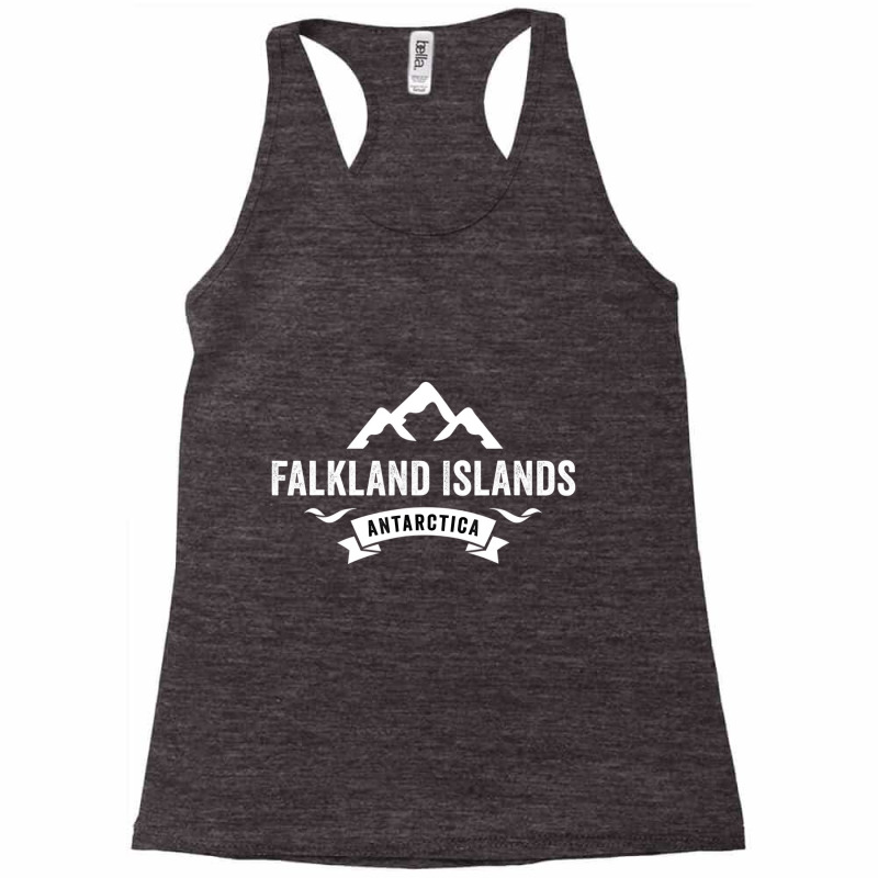 Falkland Islands Antarctica T Shirt Racerback Tank by bonne | Artistshot