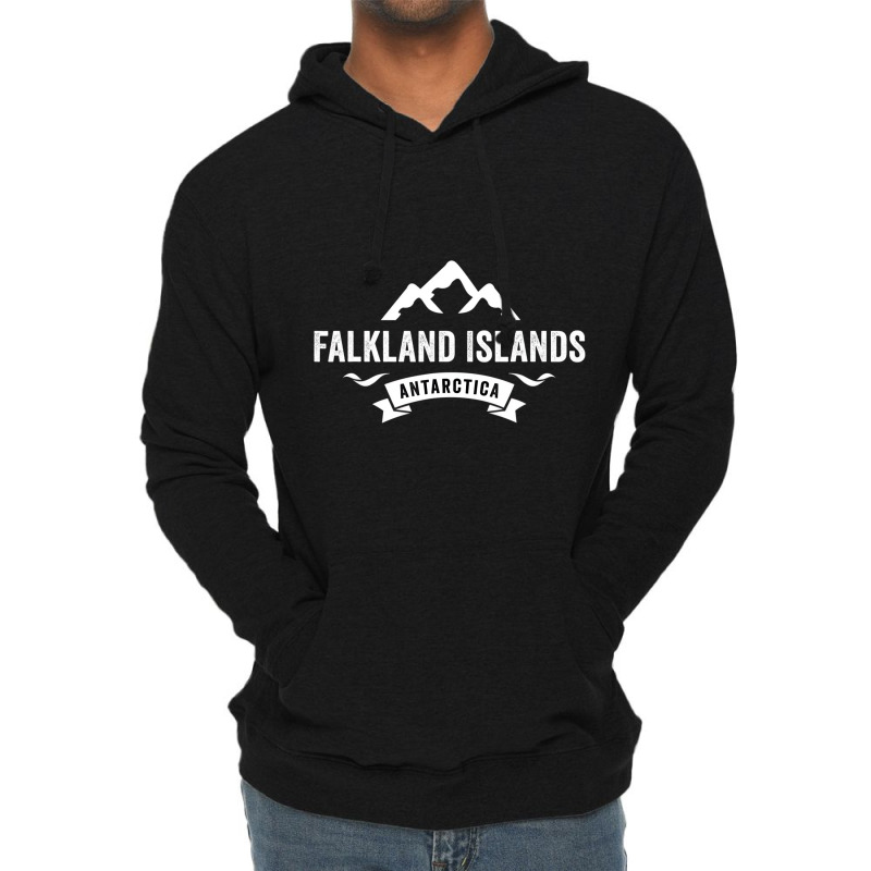 Falkland Islands Antarctica T Shirt Lightweight Hoodie by bonne | Artistshot