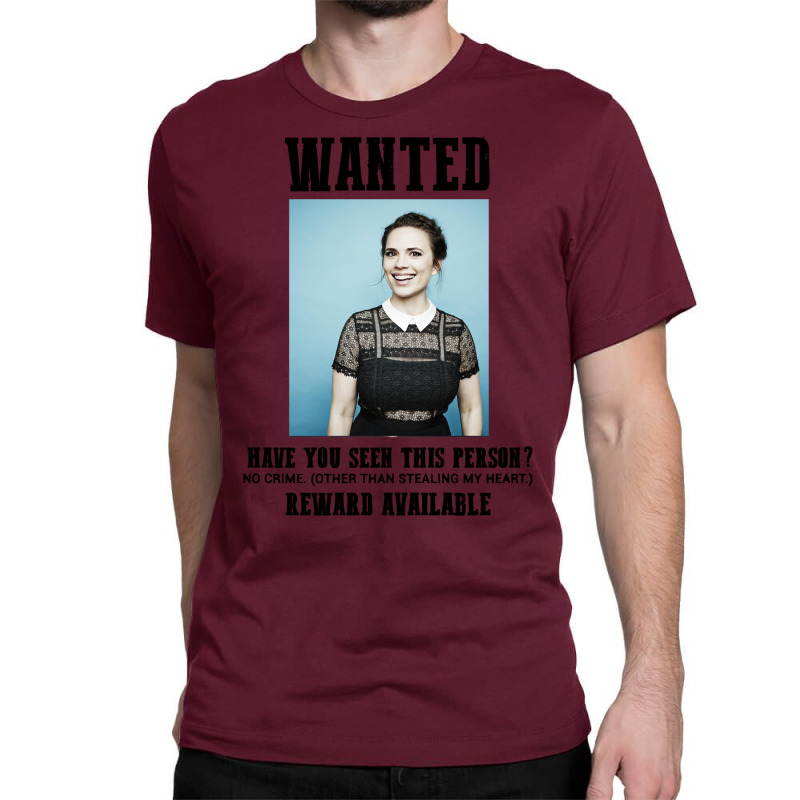 My Favorite People Wanted Hayley Atwell Funny Grap Classic T-shirt by rouassbielln | Artistshot