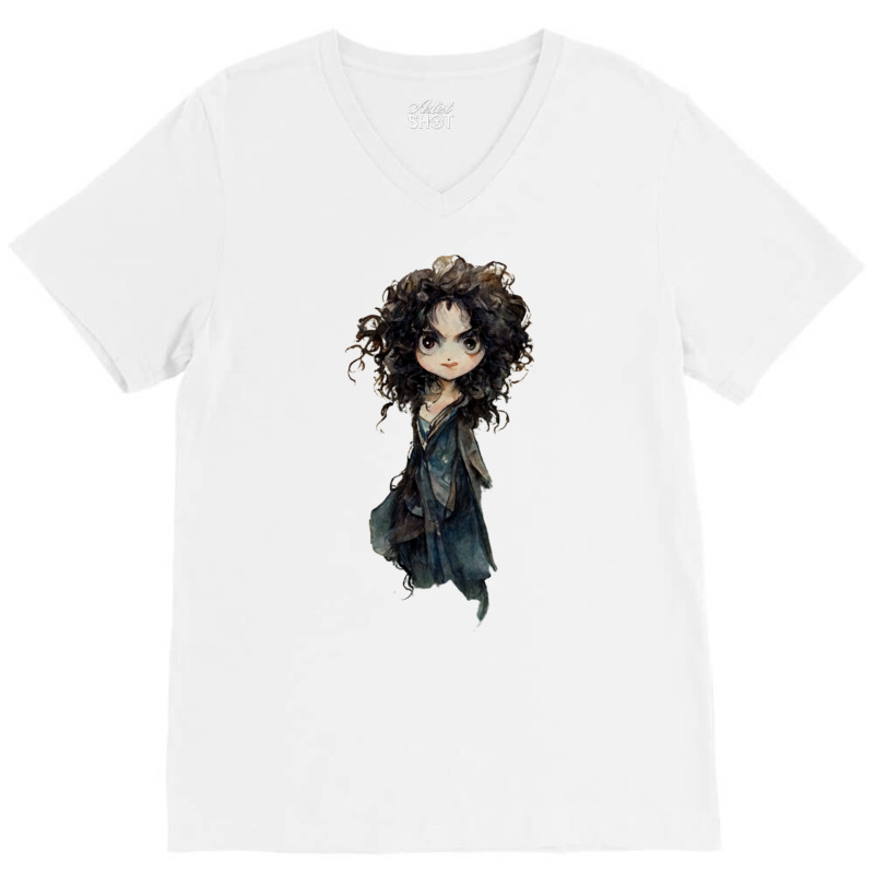 Bellatrix Lestrange 45 V-Neck Tee by wilktopick1 | Artistshot