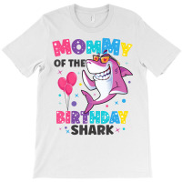 Mommy Of The Shark Birthday Mom Matching Family T T-shirt | Artistshot