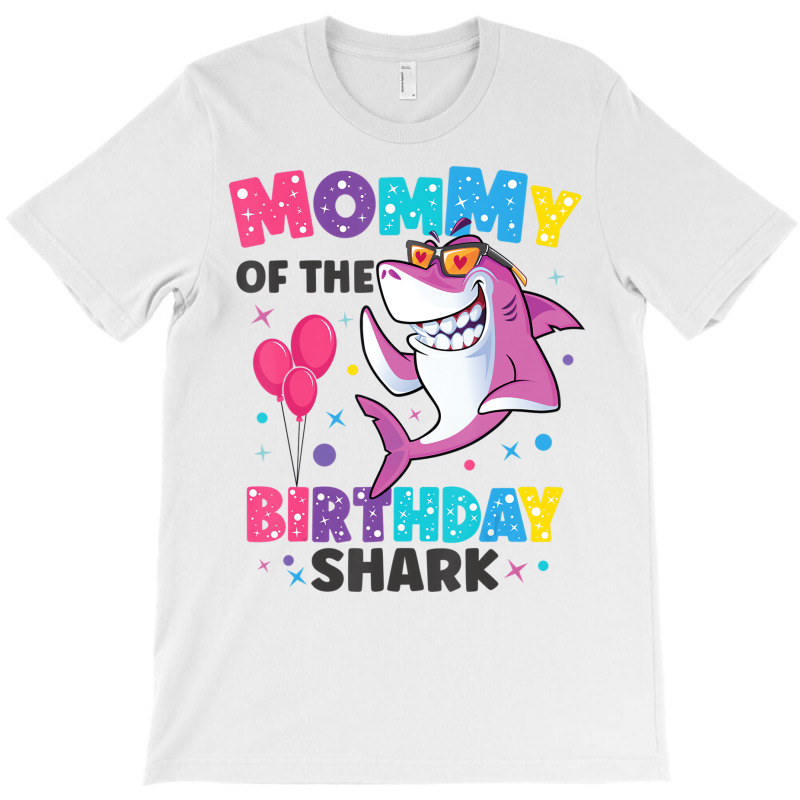 Mommy Of The Shark Birthday Mom Matching Family T T-shirt | Artistshot