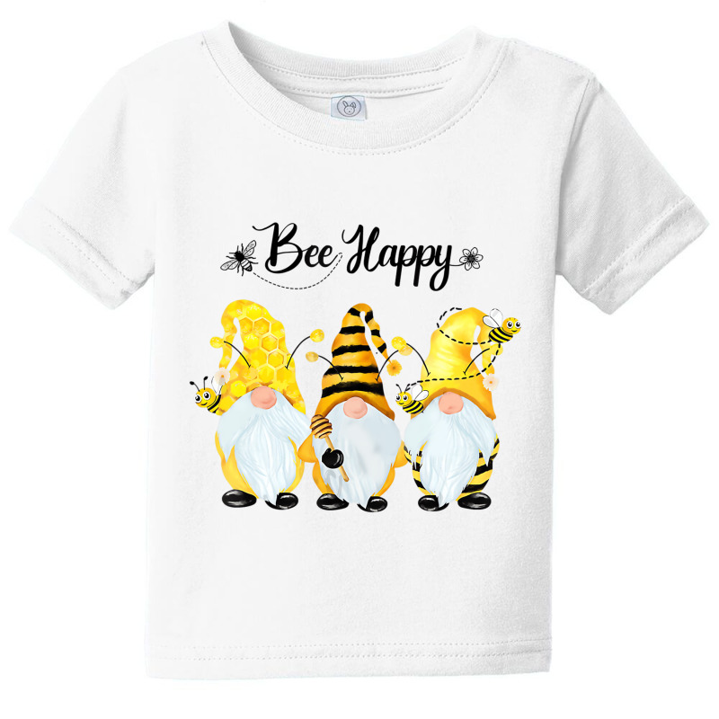 Bee Happy Bee Gnome Spring T Shirt Baby Tee | Artistshot