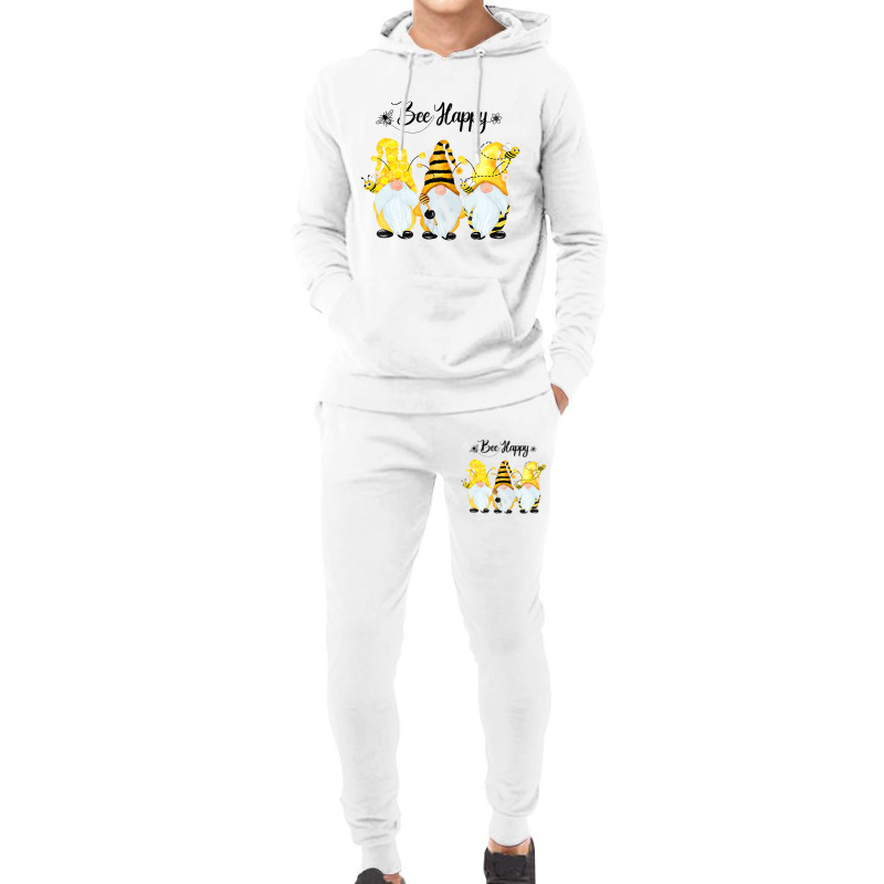 Bee Happy Bee Gnome Spring T Shirt Hoodie & Jogger Set | Artistshot