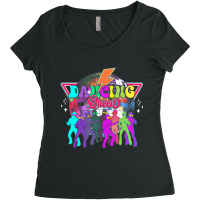 Disco Queen Dance Mom Dancing A Queen Vintage 70s Women's Triblend Scoop T-shirt | Artistshot