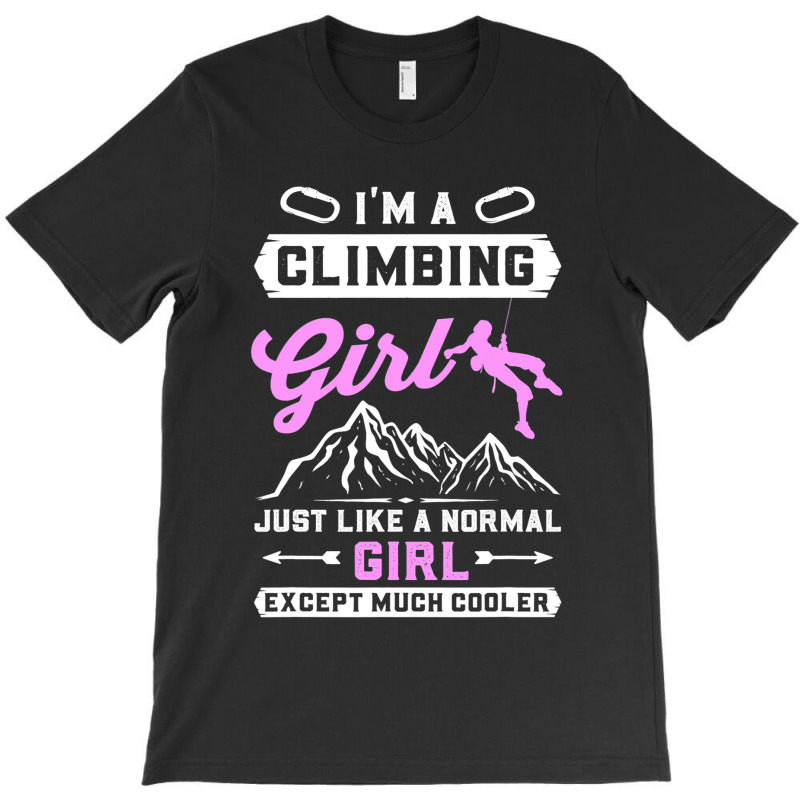 Climbing Alpinism Wall Climber Rock T-shirt | Artistshot