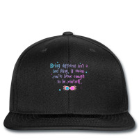 Being Different Is No Bad Thing  5 Printed Hat | Artistshot