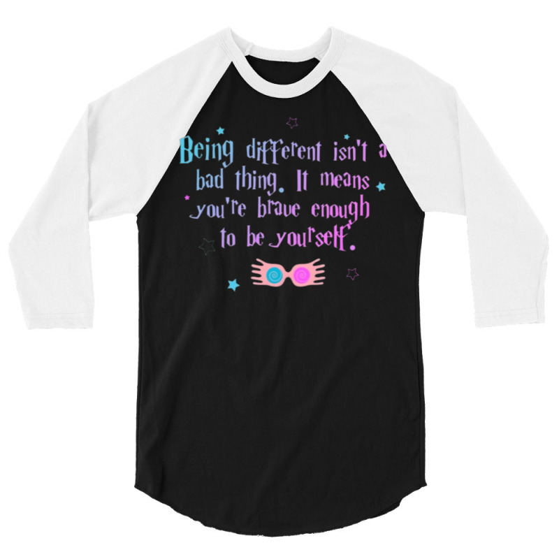 Being Different Is No Bad Thing  5 3/4 Sleeve Shirt by cobelldanishr | Artistshot