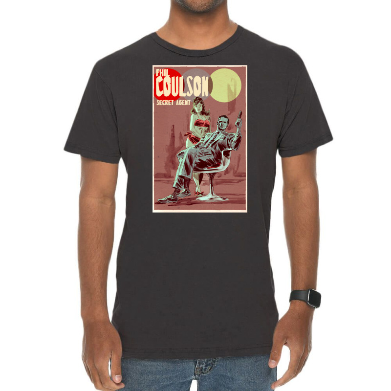 Phil Coulson Secret Agent Vintage T-shirt | Artistshot