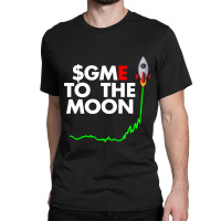 Gamestop Stock $gme To The Moon Classic T-shirt | Artistshot