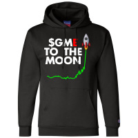 Gamestop Stock $gme To The Moon Champion Hoodie | Artistshot