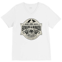 Borgin N Burkes V-neck Tee | Artistshot