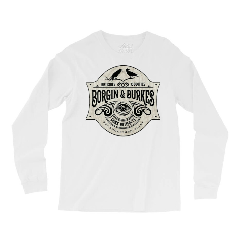 Borgin N Burkes Long Sleeve Shirts by clemontaingm | Artistshot