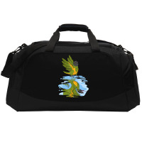 Parrot & Dragon Reflection I Senegal Parrot T Shir Active Duffel | Artistshot