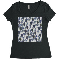 Blue And Grey Wizard Women's Triblend Scoop T-shirt | Artistshot