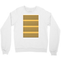 Black And Yellow Stripe Crewneck Sweatshirt | Artistshot