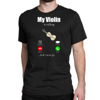 Violin Violin Orchestra Musical Instrument (9) Classic T-shirt | Artistshot