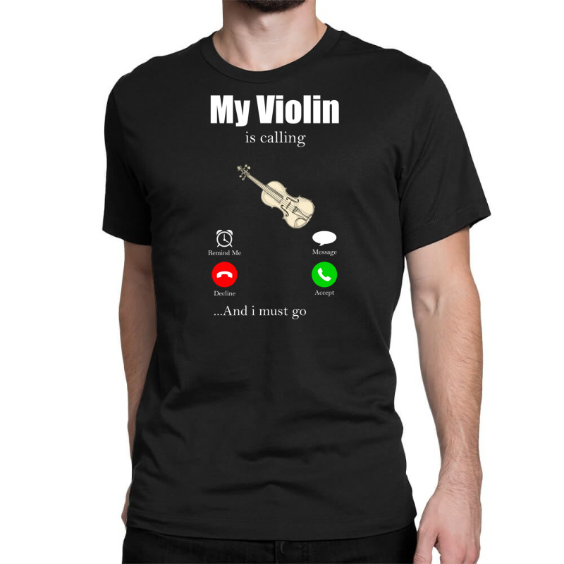 Violin Violin Orchestra Musical Instrument (9) Classic T-shirt by ChuArt. | Artistshot