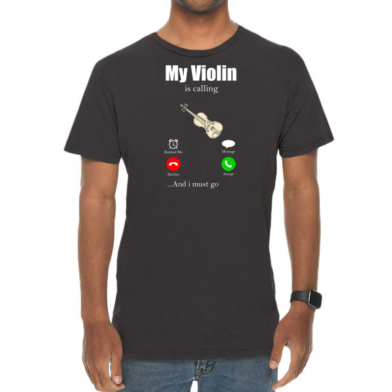 Violin Violin Orchestra Musical Instrument (9) Vintage T-Shirt by ChuArt. | Artistshot