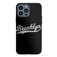 Brooklyn New York Retro Vintage Sports Script Curs Iphone 13 Pro Max Case | Artistshot