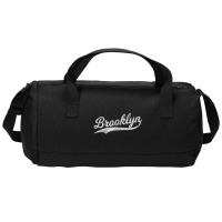 Brooklyn New York Retro Vintage Sports Script Curs Duffel Bag | Artistshot