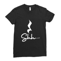 Musical Rest Notation Ladies Fitted T-shirt | Artistshot