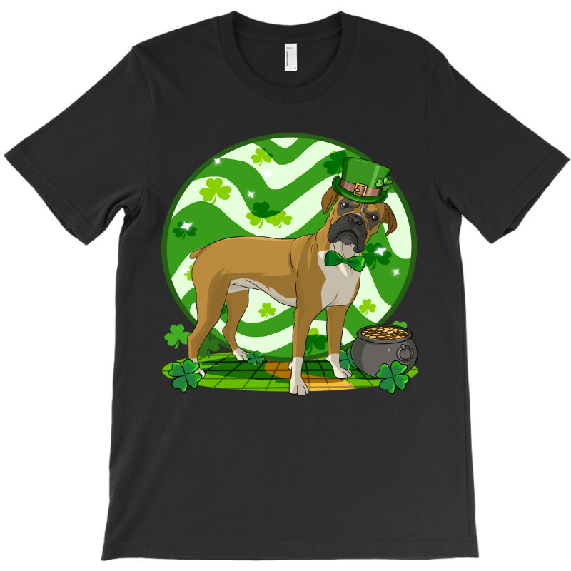 Boxer Dog Irish Leprechaun St Puppy Pet Patricks D T-shirt | Artistshot